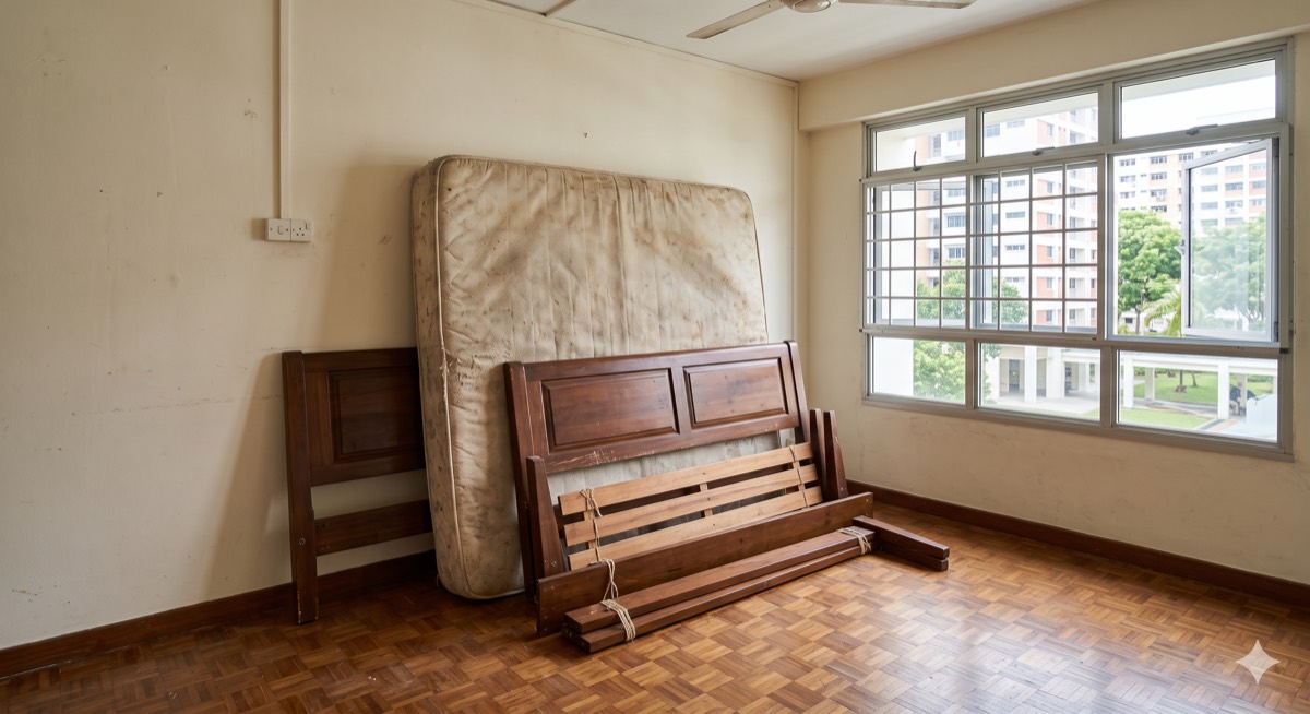 Mattress and bed frame disposal Singapore